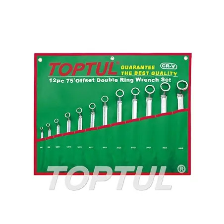 Jogo de Chaves Luneta 75º 12 Peças GAAA1204 Toptul Toptul