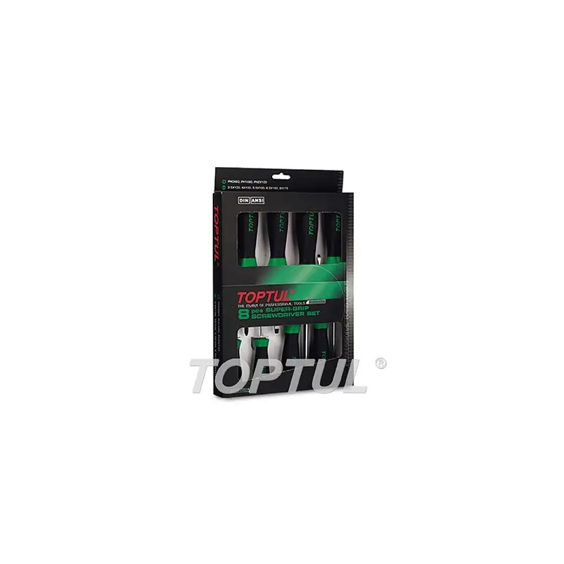 Jogo Chave Fenda Phillips 8 Peças GAAE0807 Toptul