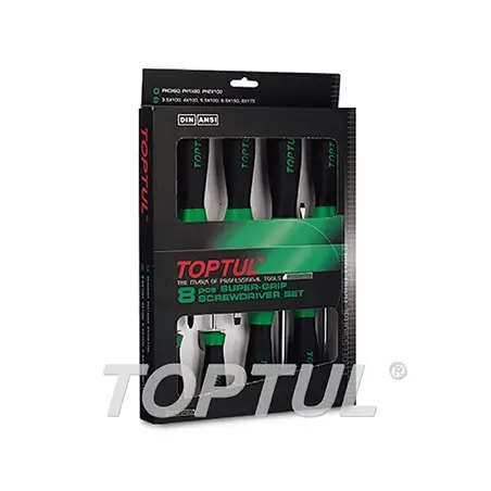 Jogo Chave Fenda Phillips 8 Peças GAAE0807 Toptul Toptul