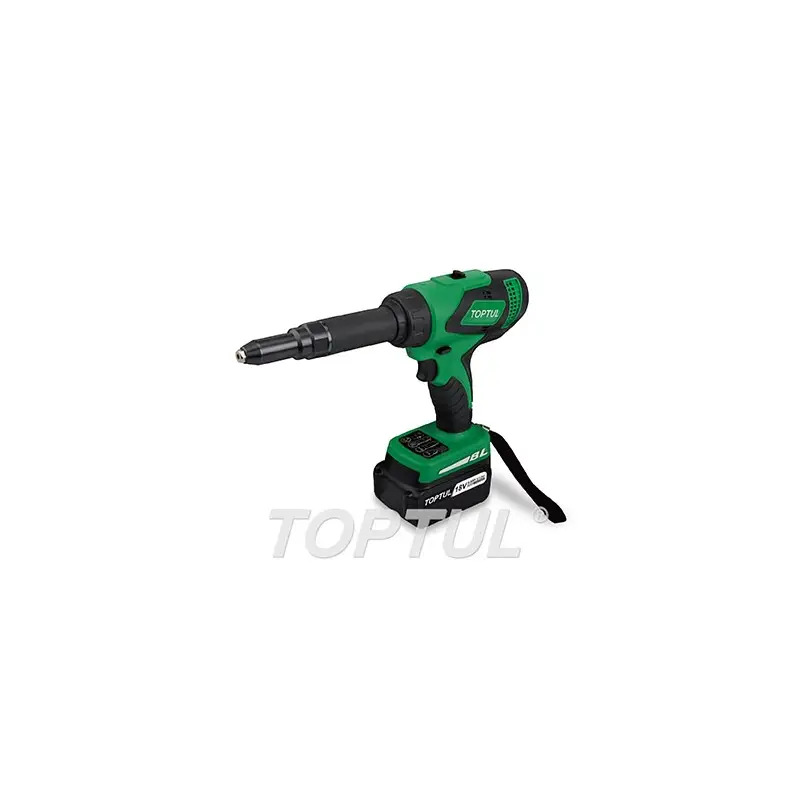 Maquina de Rebitar a Bateria 18V 4.0Ah KPRA0306 Toptul