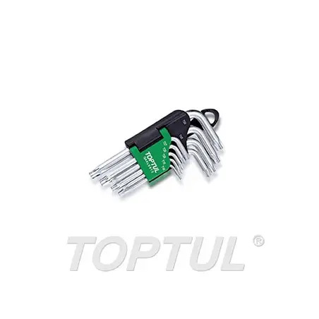 Jogo de 9 Chaves Torx Curtas GAAL0913 Toptul Toptul
