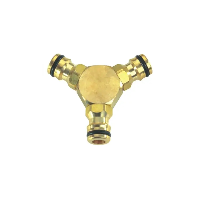 União Rápida Latão 3 Vias Flux