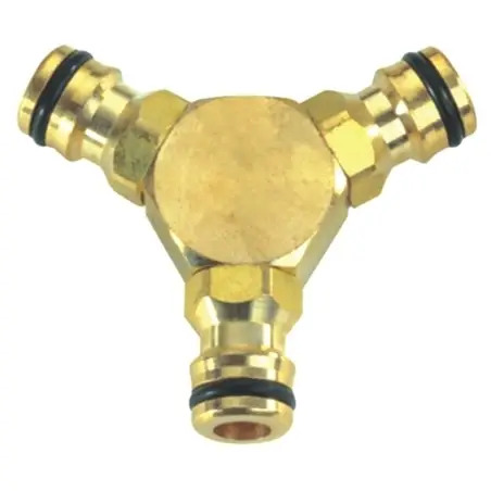 União Rápida Latão 3 Vias Flux Flux