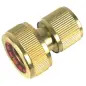 Ligação Rápida Latão Com Água Stop 3/4" Flux