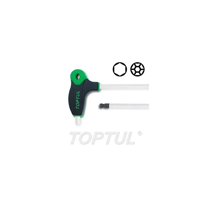 Chave Sextavada Esférica Longa com Punho 5mm AGCD0520 Toptul