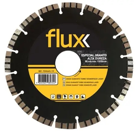 Disco Diamante Granito Alta Dureza Laser Flux