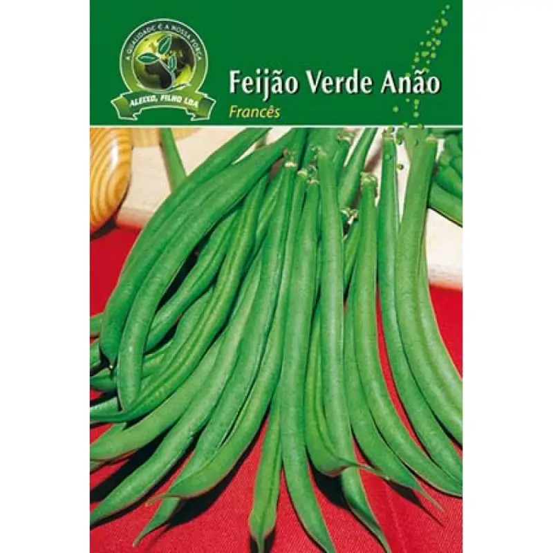 Sementes de Feijão Verde Anão Francês Germisem