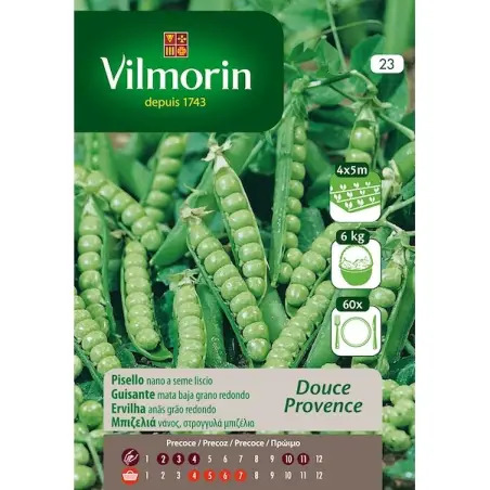 Sementes de Ervilha Meia Estação 100gr Germisem Germisem