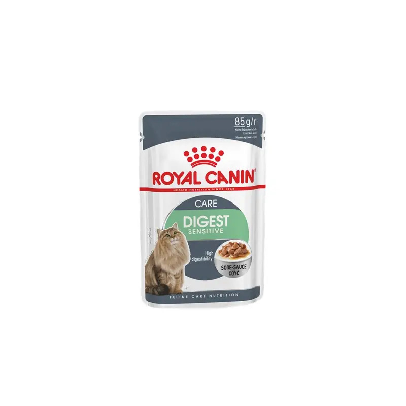 Ração Húmida para Gato Digestive Sensitive 85gr Royal Canin Ração Húmida para Gato Digestive Sensitive 85gr Royal Canin