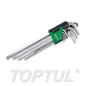 Jogo de 9 Chaves Sextavadas Extra Longas GAAL0917 Toptul