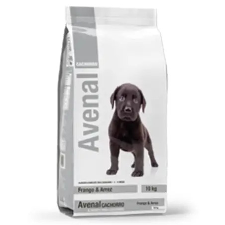 Ração para Cão Junior com Frango e Arroz 10kg Avenal Avenal