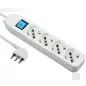 Ficha 2P+Terra 10/16A 250V Borracha 62069 Electraline