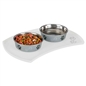 Napron Em Silicone P/ Gamela De Caes 48x27 Cm transp Trixie