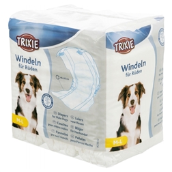 Fraldas Descartaveis Para Caes - Tam. M-l 12 Unid. . Trixie - 1050220016