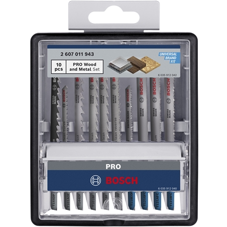 Conjunto PRO Wood and Metal, 100 mm 2607011943 Bosch - 1220680417