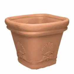 Vaso Quadrado 30cm Zeus VQ3028T DiMartino DiMartino