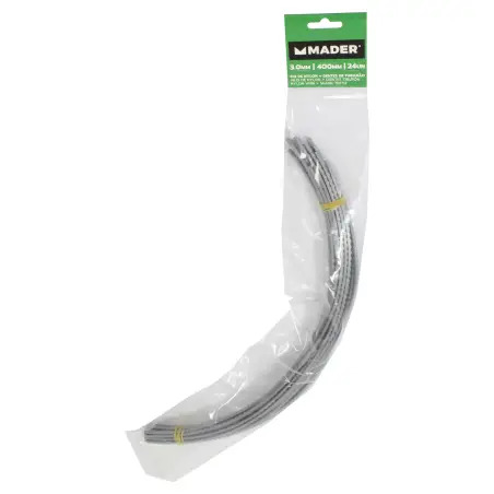 Fio de Nylon Dente de Tubarão 3x400mm Pack 24un Mader Mader