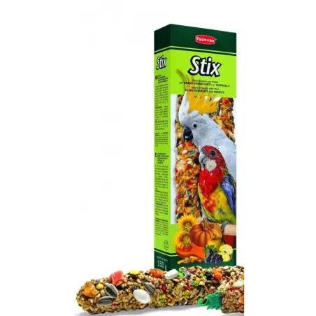 Ração em Sticks 150gr para Papagaios Padovan Padovan