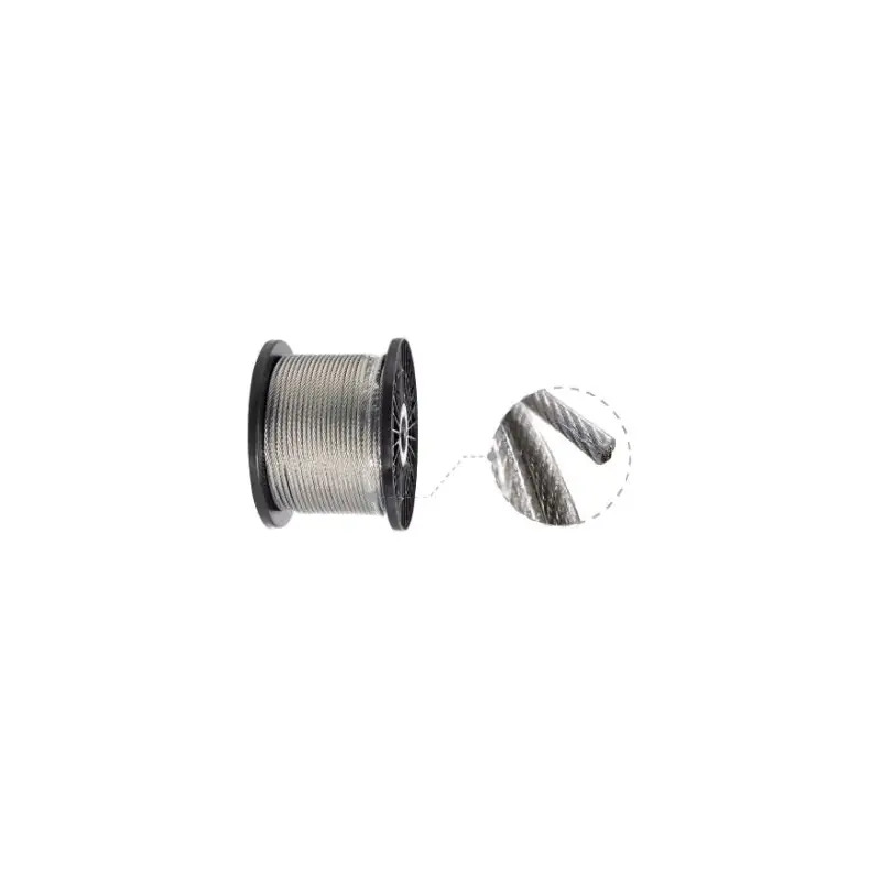Cabo de Aço Plastificado 6x7+FC TR2 Valpec
