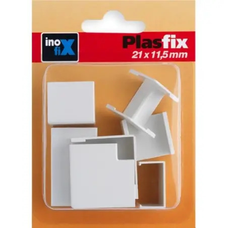 Acessórios Brancos para Calha Técnica 21x11,5mm Pack 7un Inofix Inofix