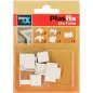 Acessórios Brancos para Calha Técnica 12x7mm Pack 7un Inofix
