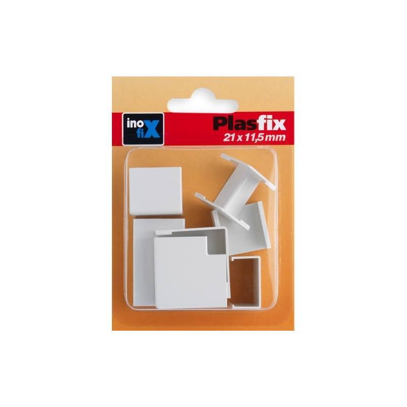 Acessórios Carvalho para Calha Técnica 21x11,5mm Pack 7un Inofix