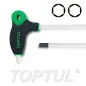 Chave Sextavada Longa Dupla com Punho 3mm AGHD0314 Toptul