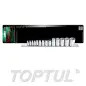 Jogo de Chaves Torx 1/4", 3/8", 1/2" 14 Peças GAAR1402 Toptul