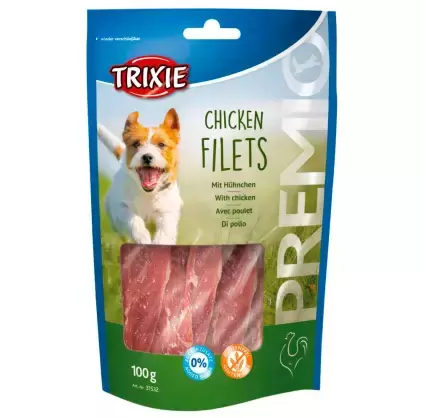 Snack Premio Light Filet com Frango 100gr para Cão Trixie Trixie