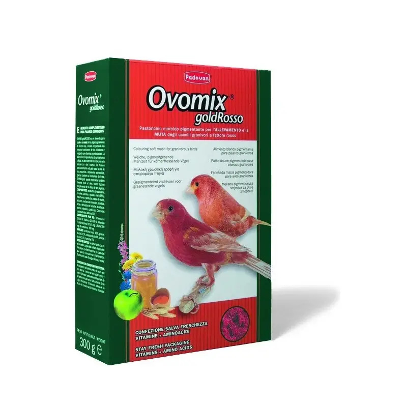 Ração para Aves Papa Vermelha 300gr Padovan