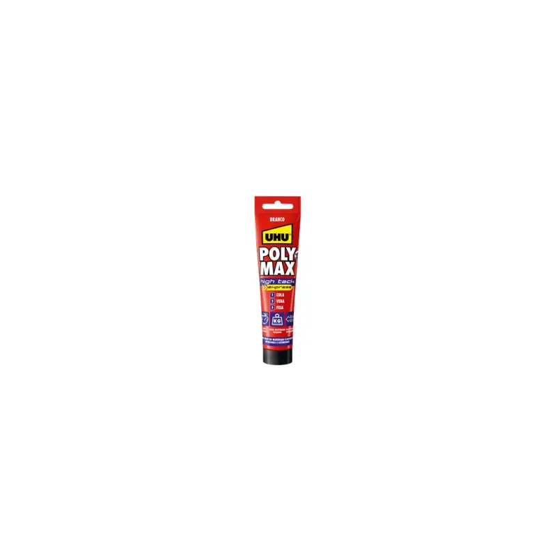 Cola Veda Poly Max Hightack Express Tubo 115gr UHU Cola Veda Poly Max Hightack Express Tubo 115gr UHU