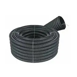 Tubo Anelado Com Guia Preto 5mt Electraline 