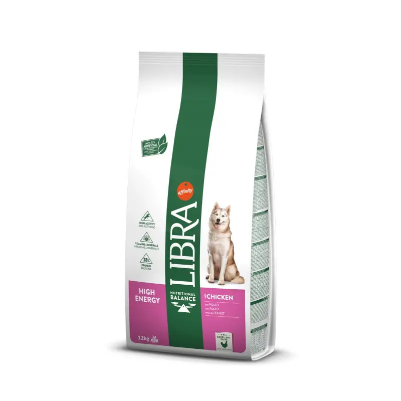Ração Seca Adult Cão High Energy Frango 12kg Libra Ração Seca Adult Cão High Energy Frango 12kg Libra