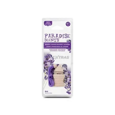Ambientador Automóvel Pau Aroma de Lavanda 100gr Paradise Scents Paradise Scents