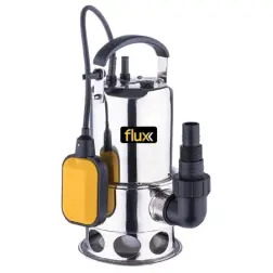 Bomba Submersível Inox Águas Sujas 1100W Flux Flux