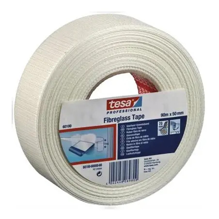 Rolo de Fita Adesiva de Fibra de Vidro Transparente 48mm x 45mt 60101 Tesa Tesa