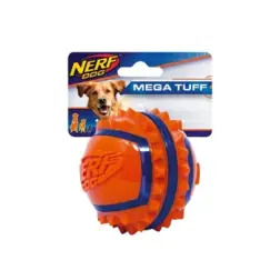 Briquendo para Cão Bola com Picos Two-Tone TPR Spike Ball L 03968 Nerf Nerf