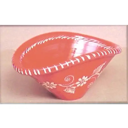 Alguidar Torto Pintado N2 em Louça Tradicional Valpec Valpec