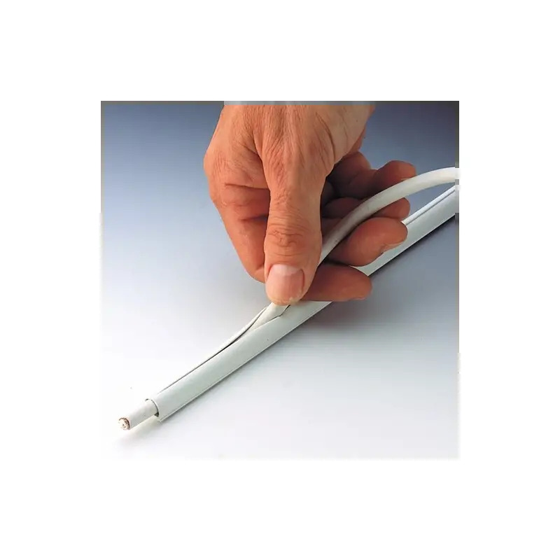 Calha Adesiva Branca para Cabo Cablefix 8x7mm Pack 4un Inofix