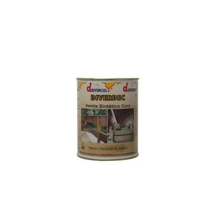Verniz Sintético Cera Interior/Exterior Diverdec 0,75lt Divercol Divercol