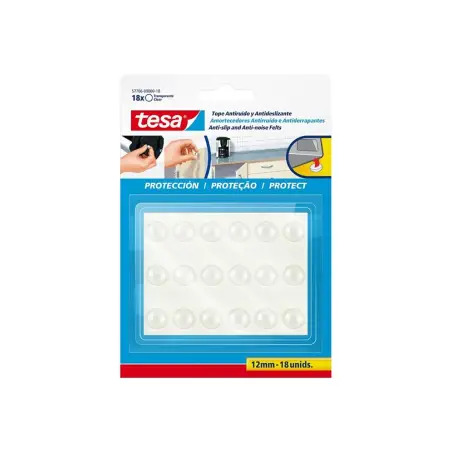 Protetor Anti-Derrapante e Anti-Ruido Transparente 28mm Tesa Tesa