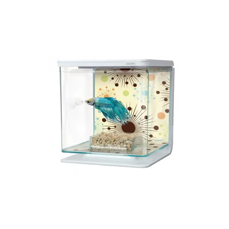 Kit Aquário para Bettas 2lt Fireworks 13353 Marina