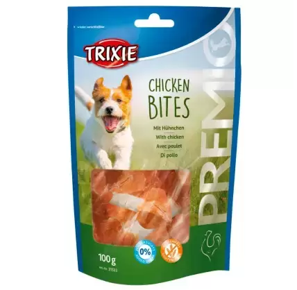 Snack Prémio Pedaços de Frango Light 100gr para Cão 31533 Trixie Trixie