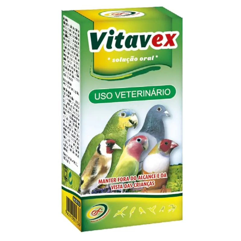 Vitavex Tónico Total Multi-Vitamínico para Aves 40cc OrniEx Vitavex Tónico Total Multi-Vitamínico para Aves 40cc OrniEx