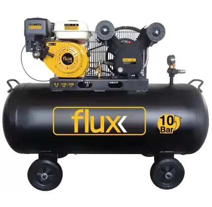 Compressor Gasolina 200lt 6,5HP Flux Flux