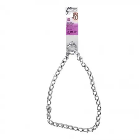 Coleira Estranguladora Malha Grossa 71cmx4mm para Cão Dogit Dogit