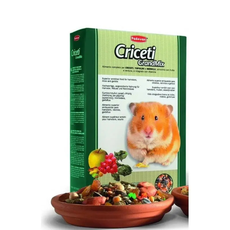 Ração com Fruta para Hamster 400gr Padovan