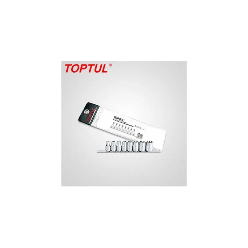 Jogo de Chaves de Caixa Torx 1/2" 8 Peças GAAG0901 Toptul