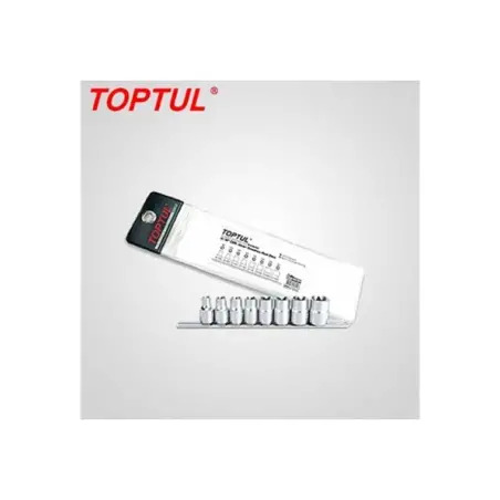 Jogo de Chaves de Caixa Torx 1/2" 8 Peças GAAG0901 Toptul Toptul