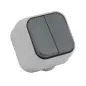 Interruptor Duplo V/V IP54 Aquatop 605904 Electraline